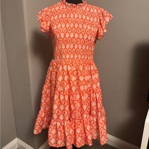 J. Marie Cap Sleeve Dress